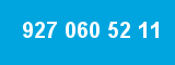 927 060 52 11